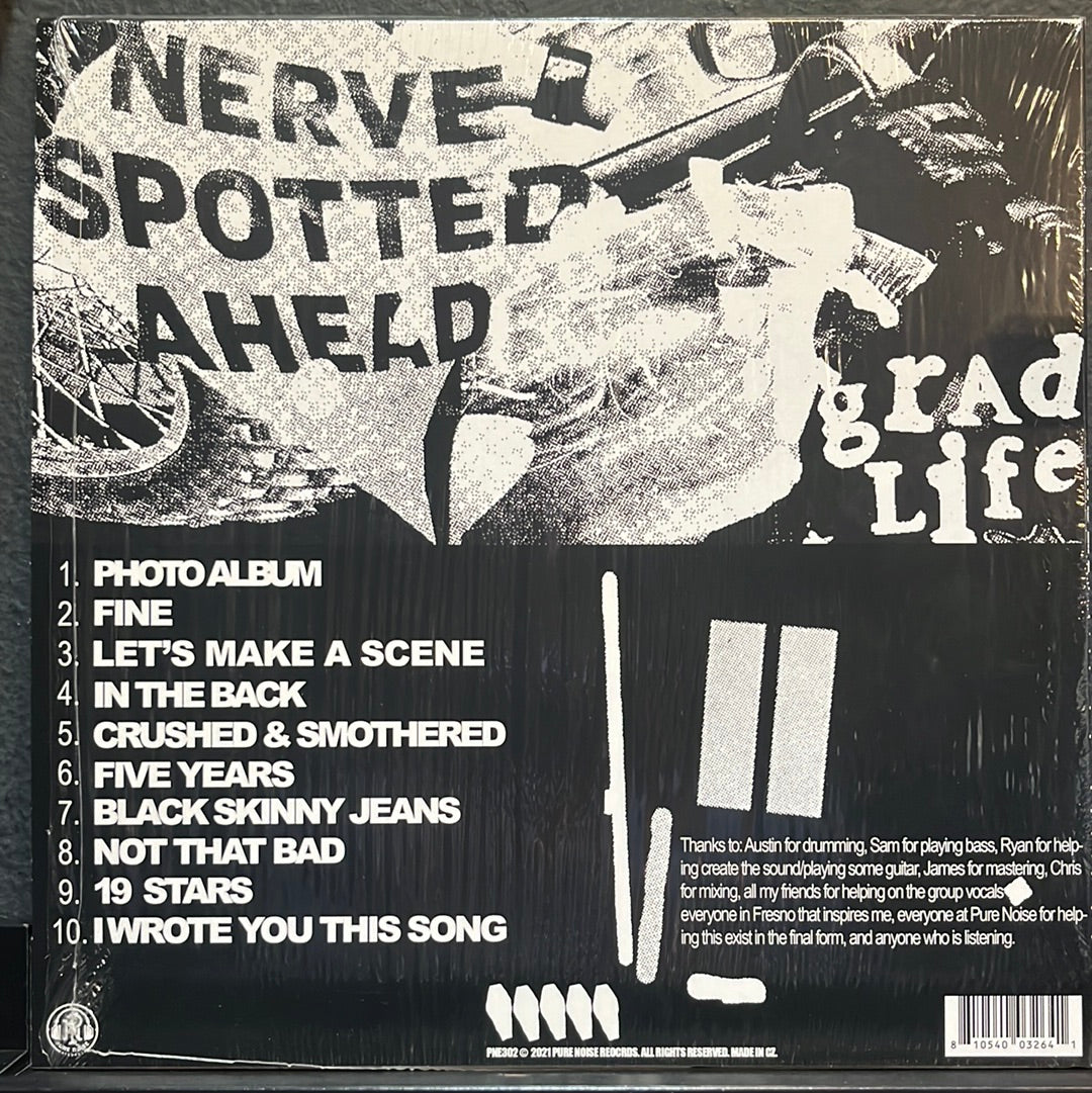 Used Vinyl: Graduating Life “II” LP (Baby Blue, Black & Bone A-Side/B-Side)