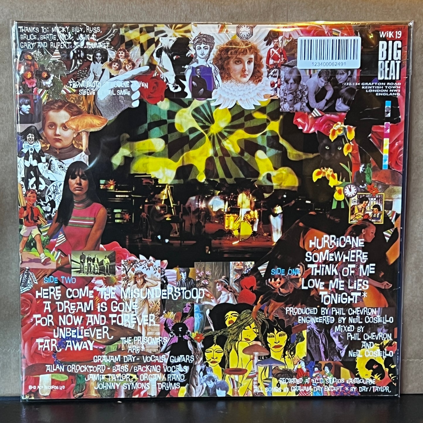 Used Vinyl: Prisoners "Thewisermiserdemelza" LP (UK pressing)