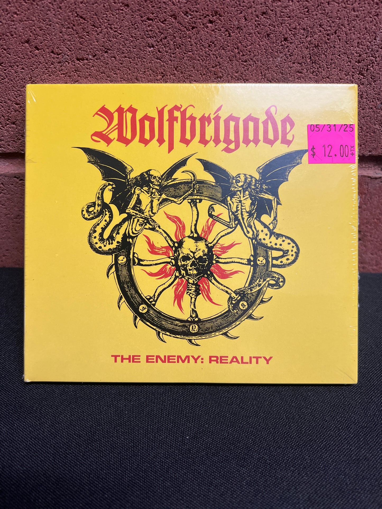 Used CD: Wolfbrigade "The Enemy: Reality" CD