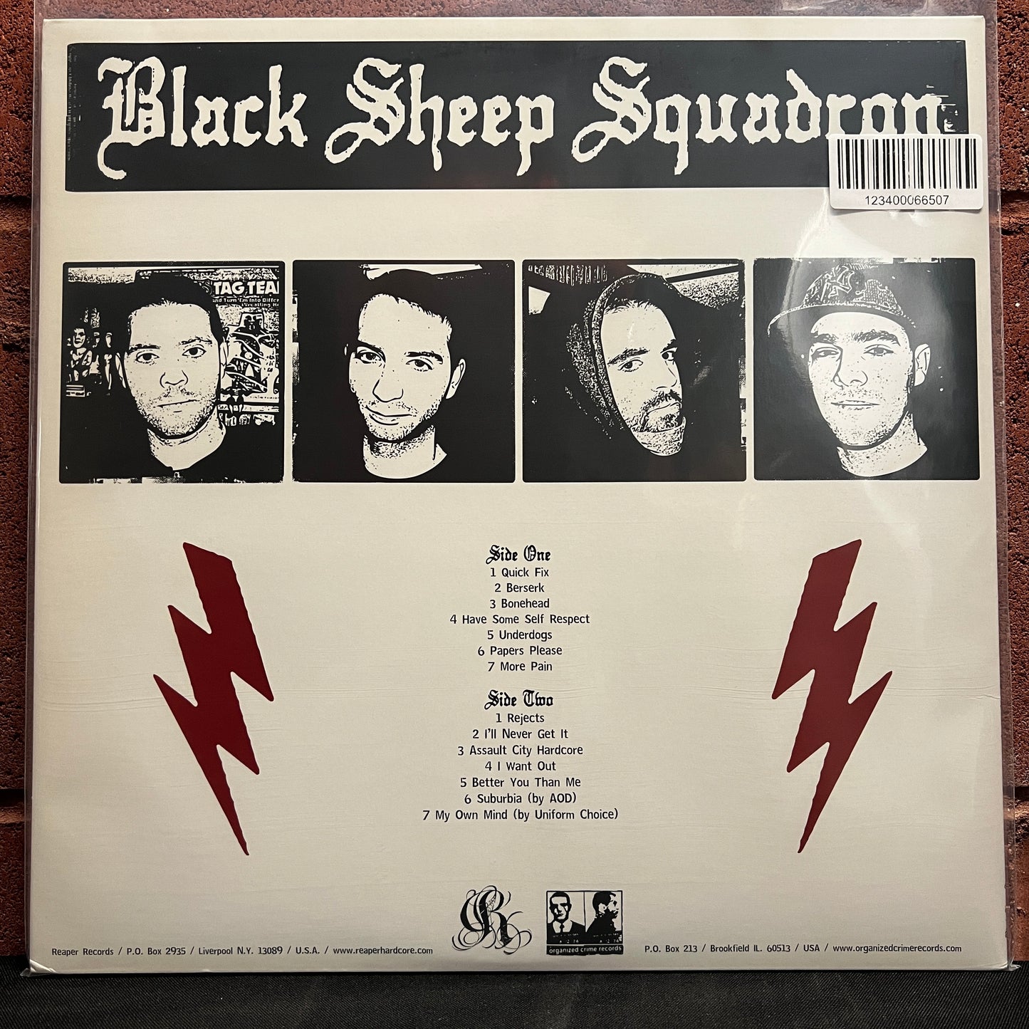 Used Vinyl: Black S.S. "Foreign Object" LP (2006 Press - Red Vinyl)