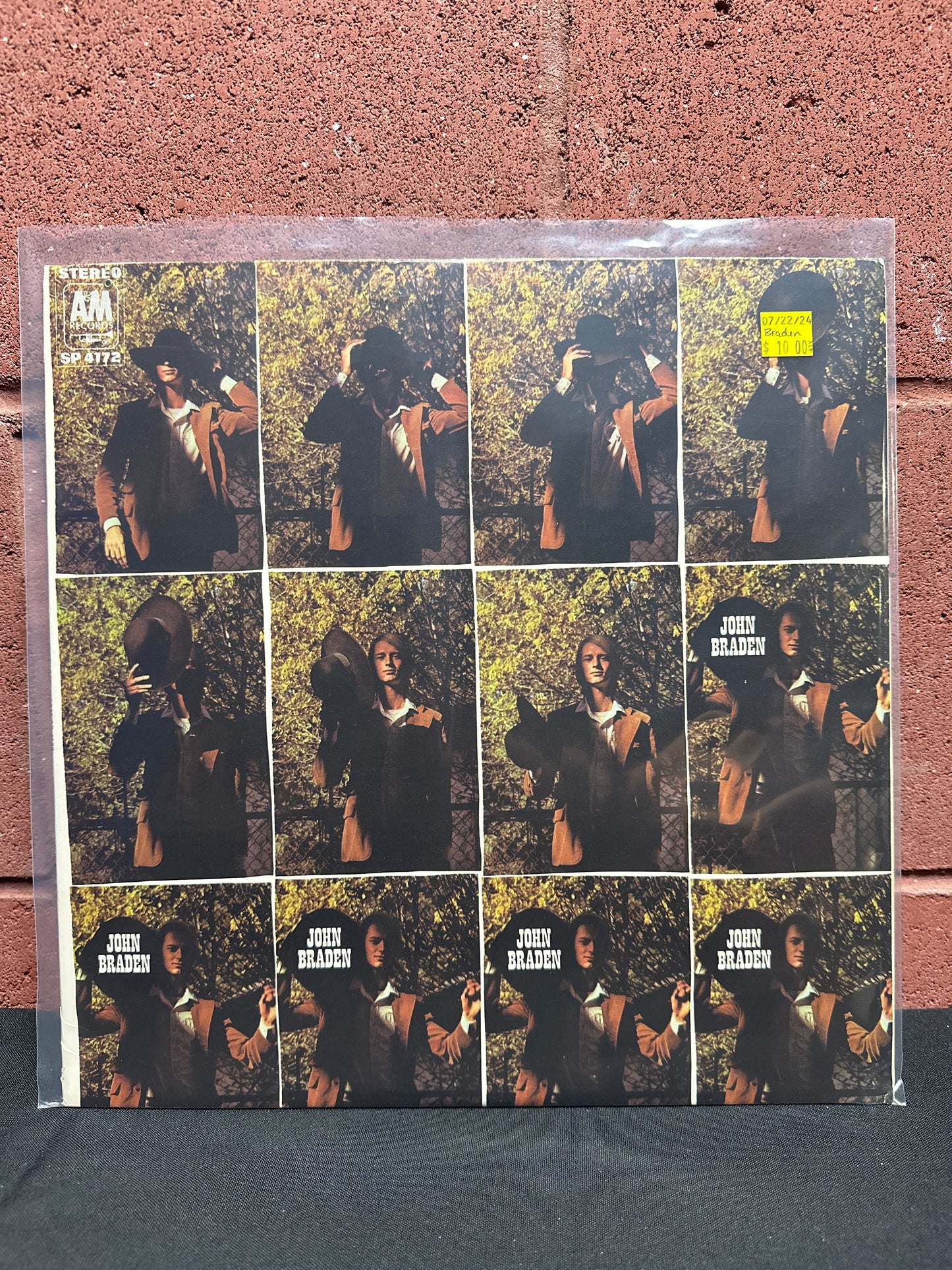 Used Vinyl: John Braden "John Braden" LP