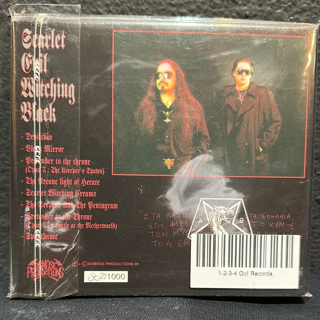 Used CD: Necromantia “Scarlet Evil Witching Black” CD