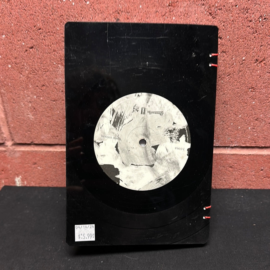 Recycled Vinyl Sketchbook: "J.Cole"
