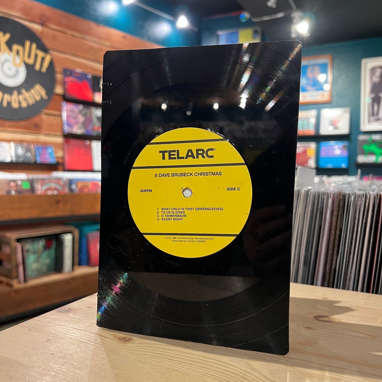 Dave Brubeck Recycled Vinyl Journal