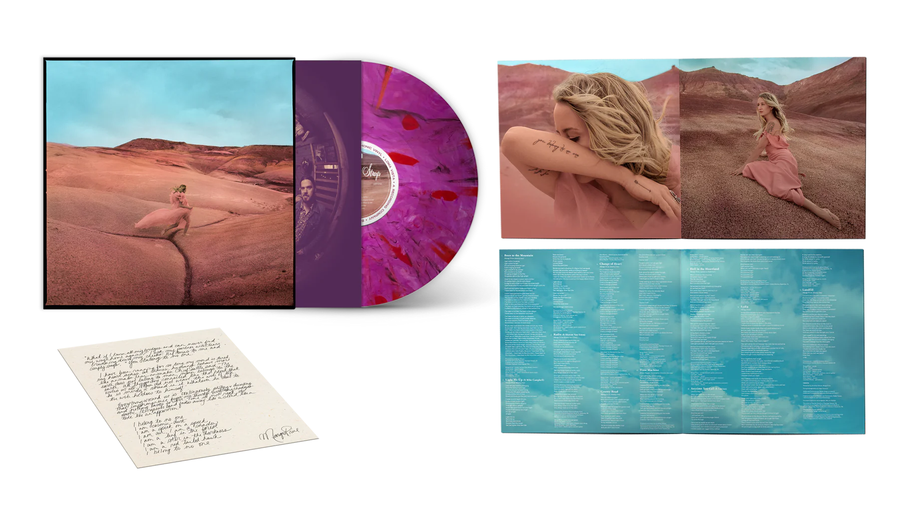 PRE ORDER Margo Price Strays LP 7 Flexi Single Purple Swirl Vin pre-order-margo-price-strays-lp-7-flexi-single-purple-swirl-vin