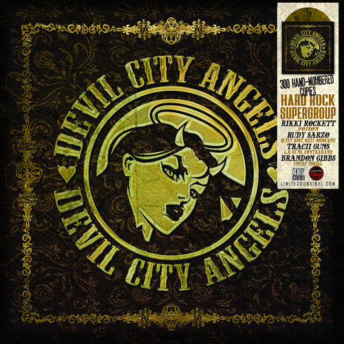 Devil City Angels "S/T" LP (Hand Numbered Color Vinyl)