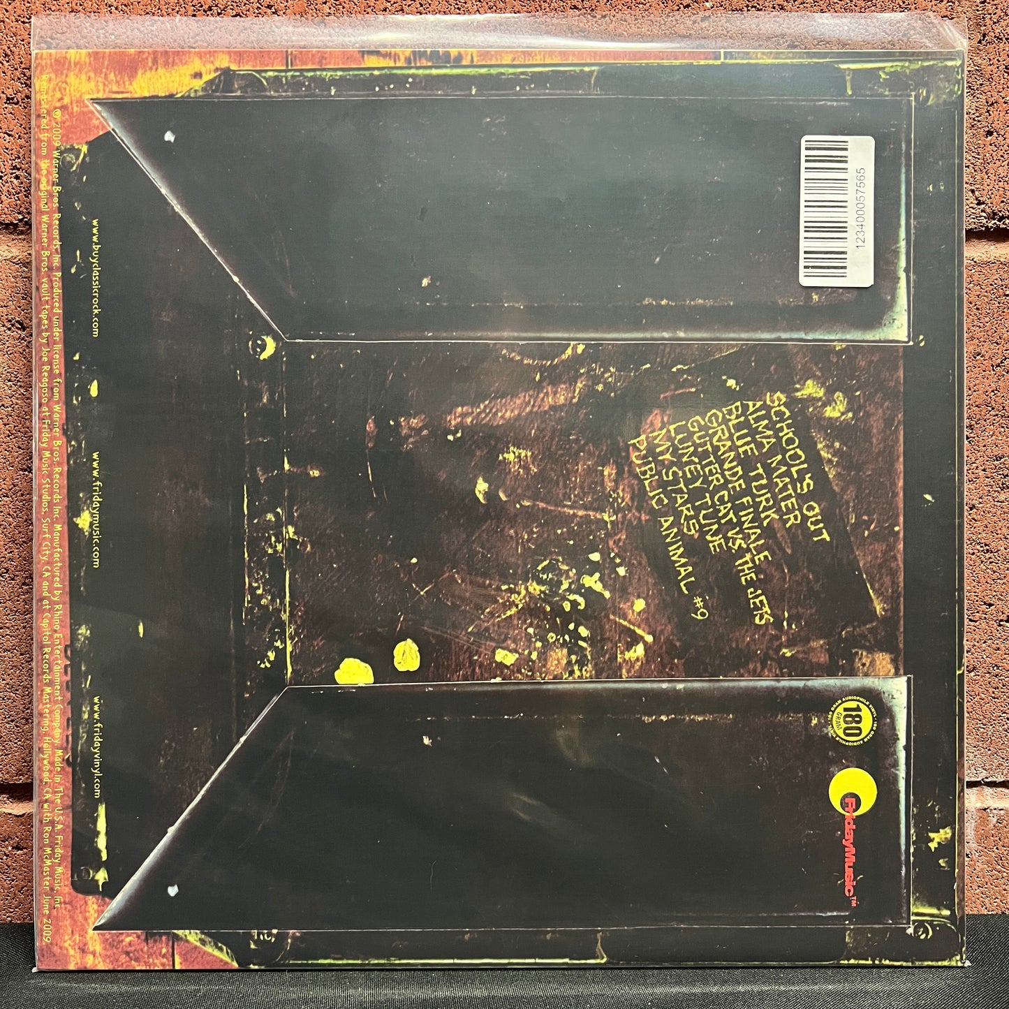 Used Vinyl: Alice Cooper "School's Out" LP (2009 Press)