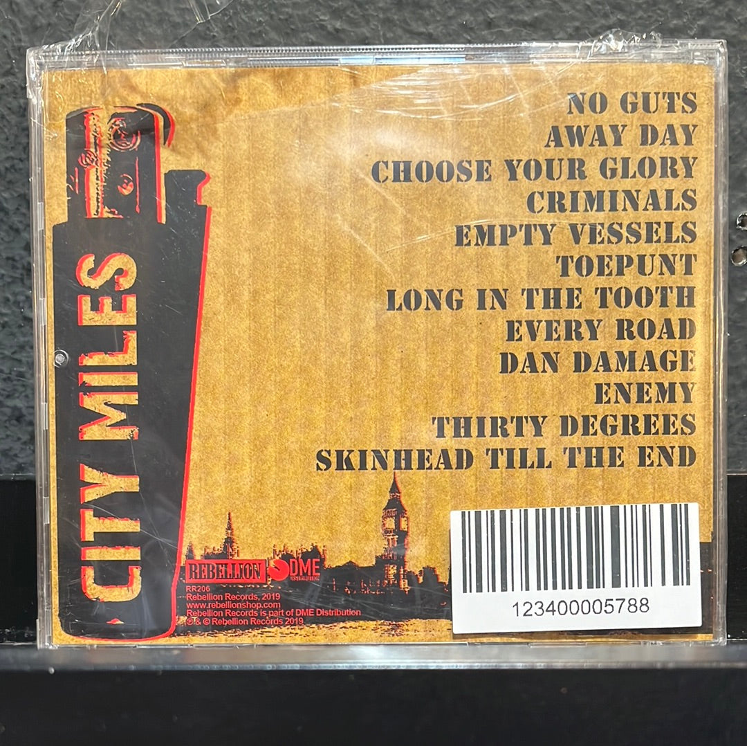 USED CD: City Miles "Social Upheaval" CD