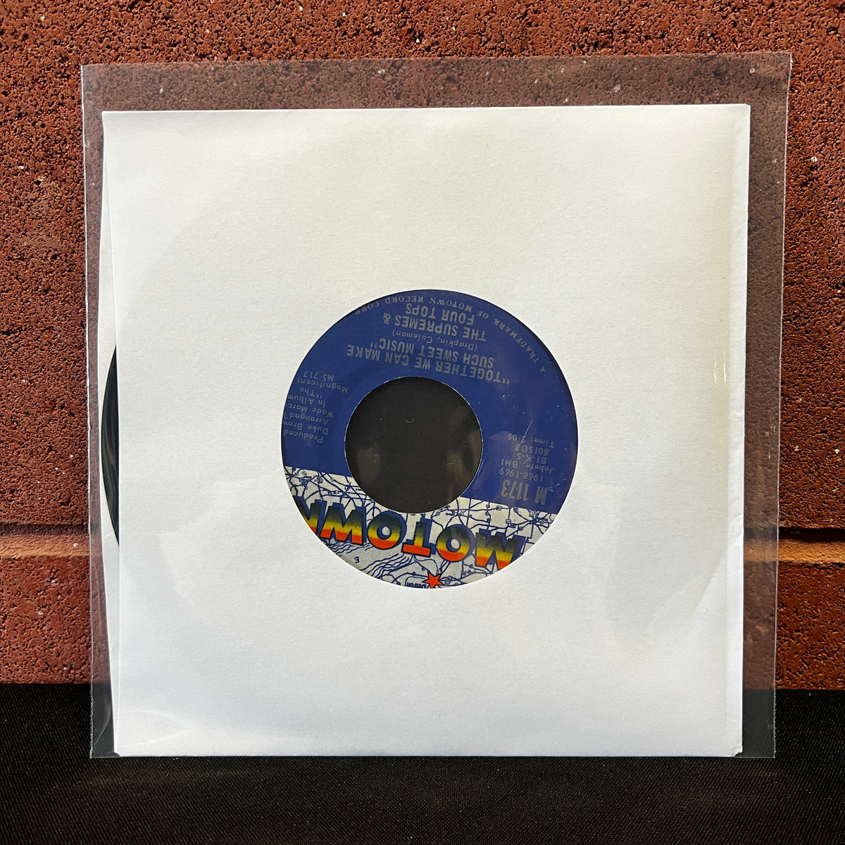Used Vinyl: Supremes and Four Tops "River Deep-Mountain High" 7"
