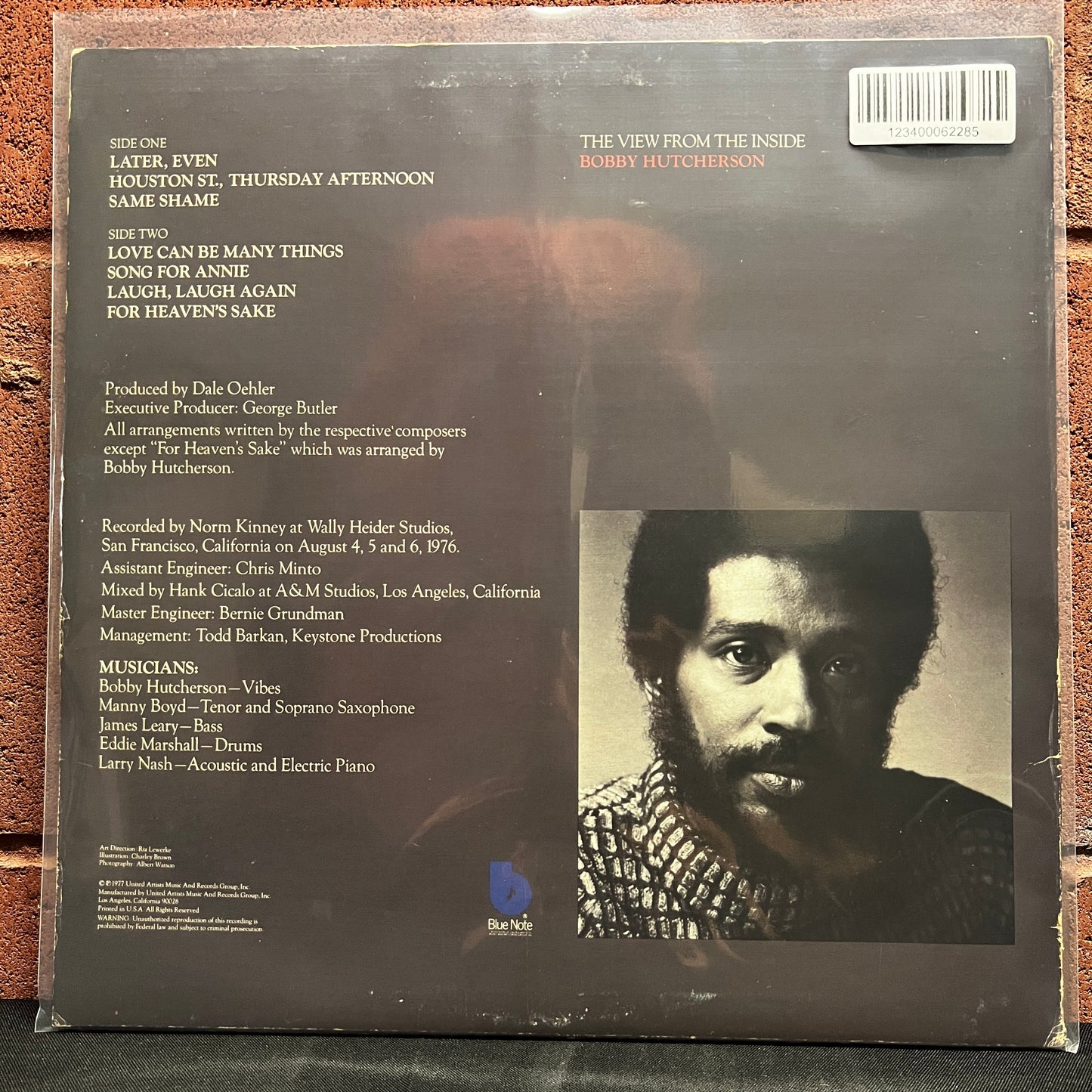 Used Vinyl: Bobby Hutcherson "The View From the Inside" LP (1977 pressing)