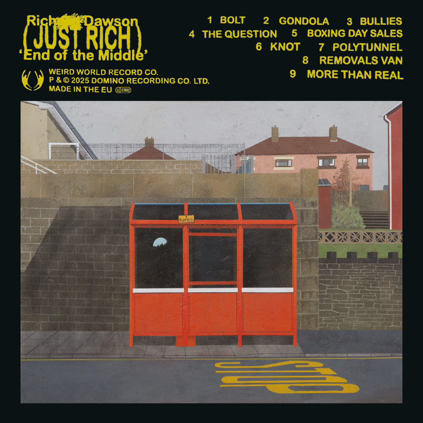 Richard Dawson "End of the Middle" LP + Signed print (Indie Exclusive)