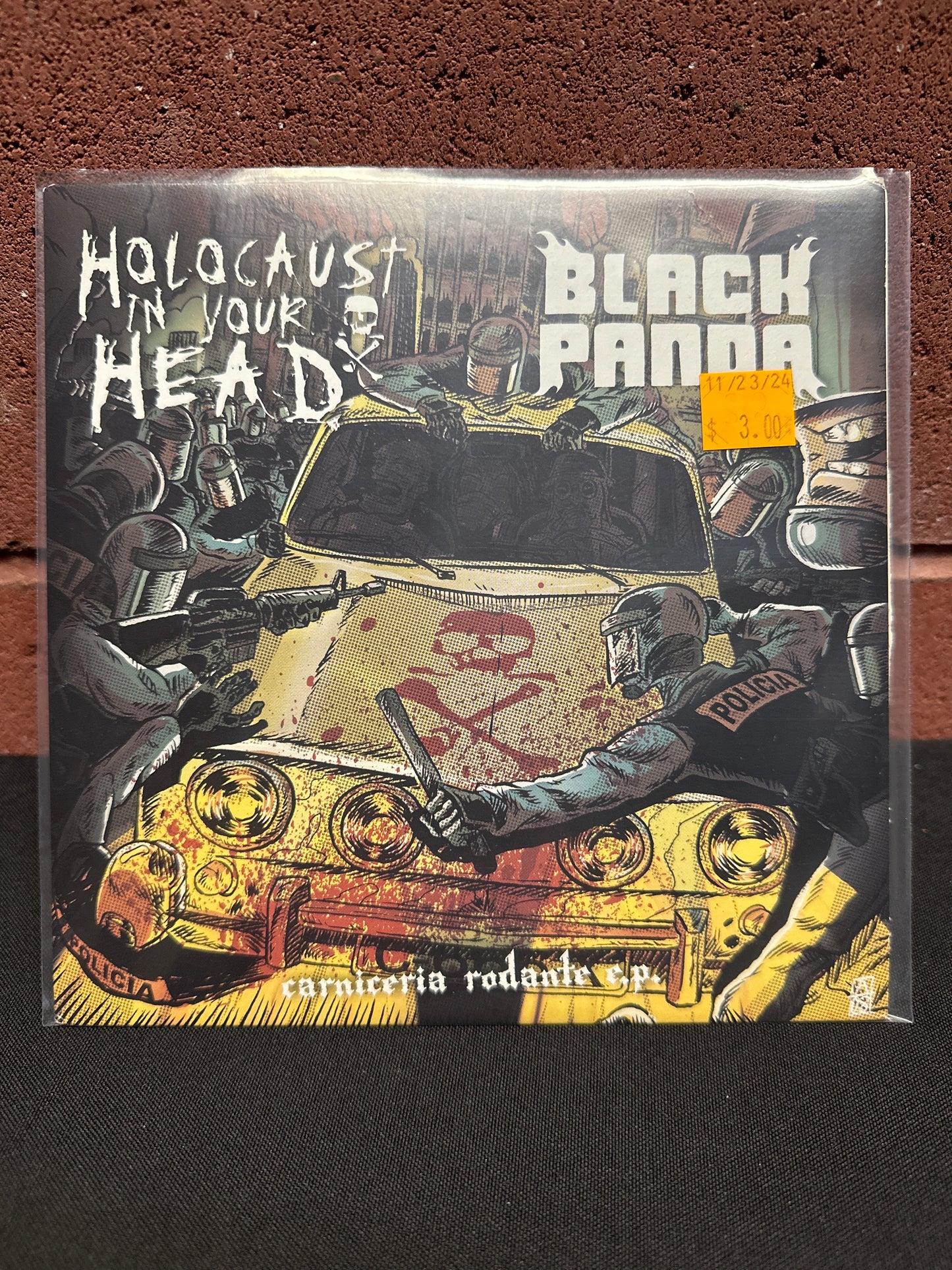 Used Vinyl: Holocaust In Your Head / Black Panda "Carniceria Rodante E.P." 7"