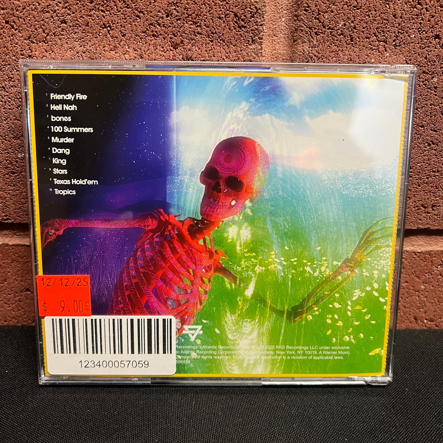 Used CD: Rainbow Kitten Surprise "bones" CD