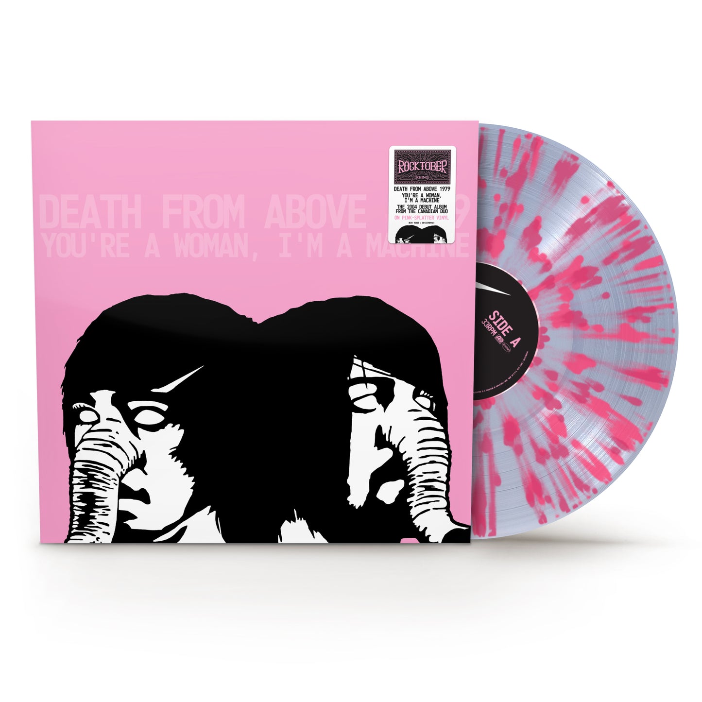DAMAGED: Death From Above 1979 "You're a Woman, I'm a Machine" LP (Color Vinyl)