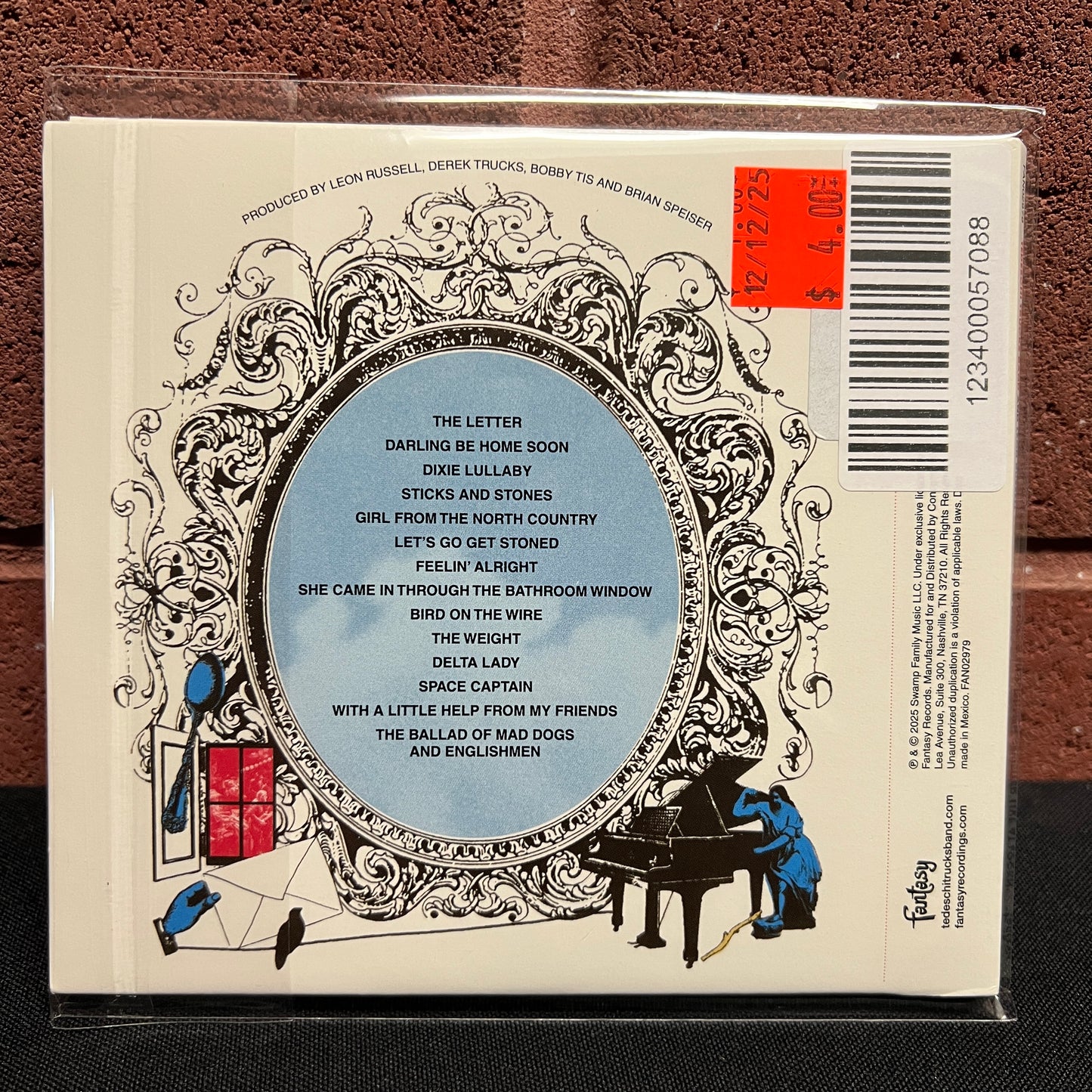 Used CD: Tedeschi Trucks Band And Leon Russell "Mad Dogs & English Men Revisited: Live at Lockn'" CD