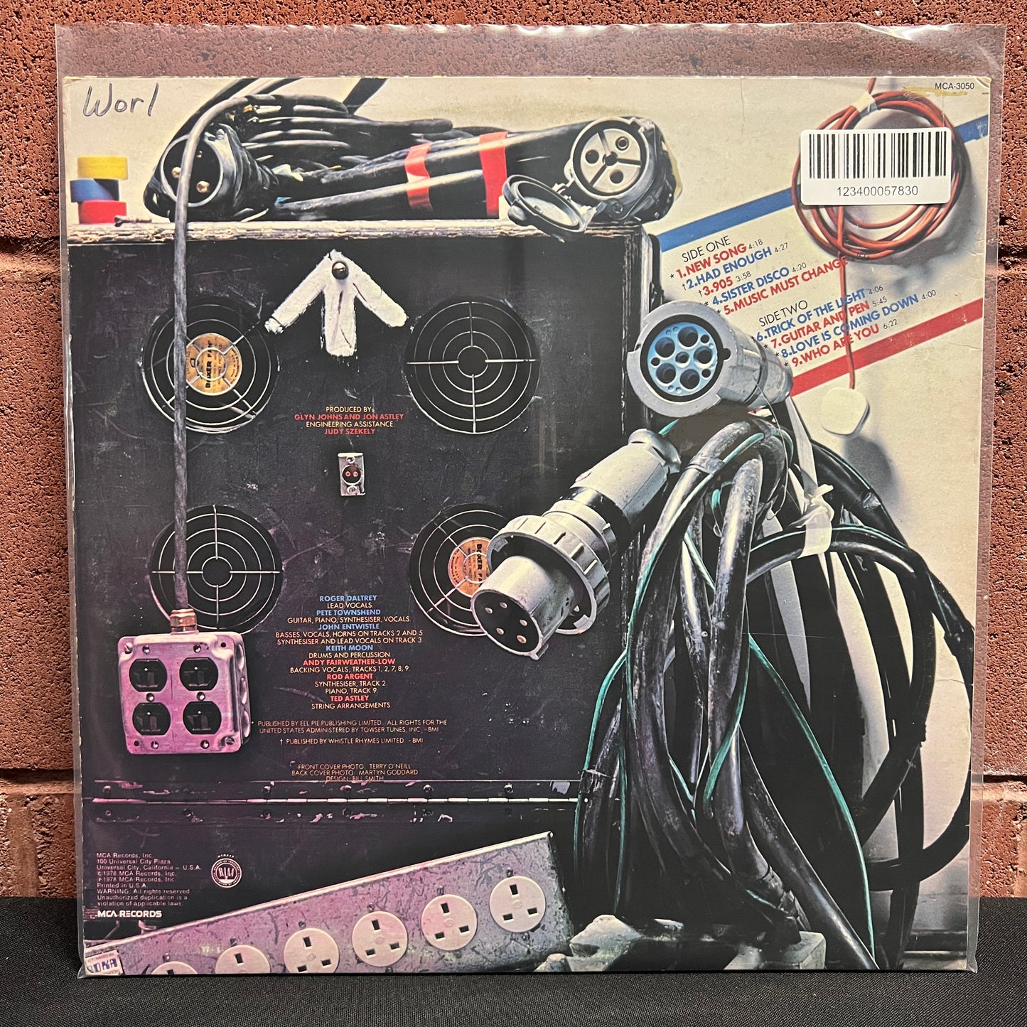 Used Vinyl: The Who "Who Are You" LP