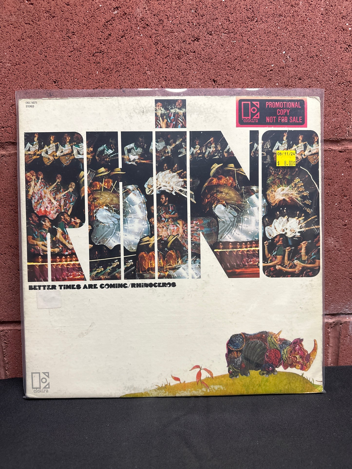 Used Vinyl: Rhinoceros "Better Times Are Coming" LP (Promo)