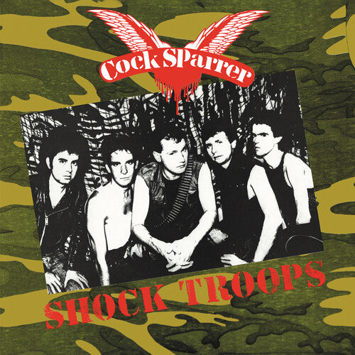 Cock Sparrer "Shock Troops" LP (Captain Oi UK Press)