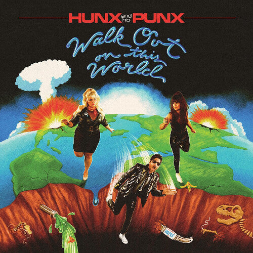 Hunx and His Punx "Walk Out On This World" LP (Neon Green Splatter Vinyl)