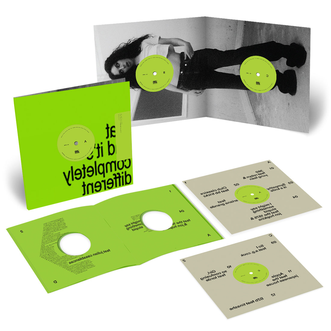 Charli XCX "Brat and it’s completely different but also still brat" 2xLP (Green Vinyl)