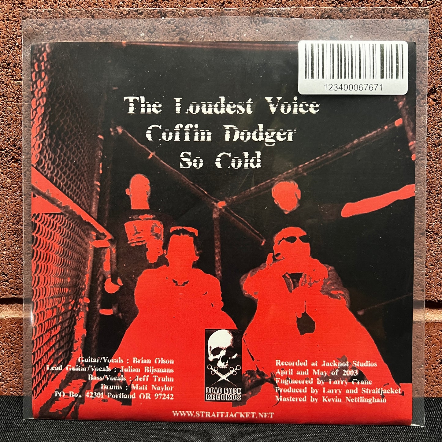 Used Vinyl: Straightjacket "The Loudest Voice" 7"