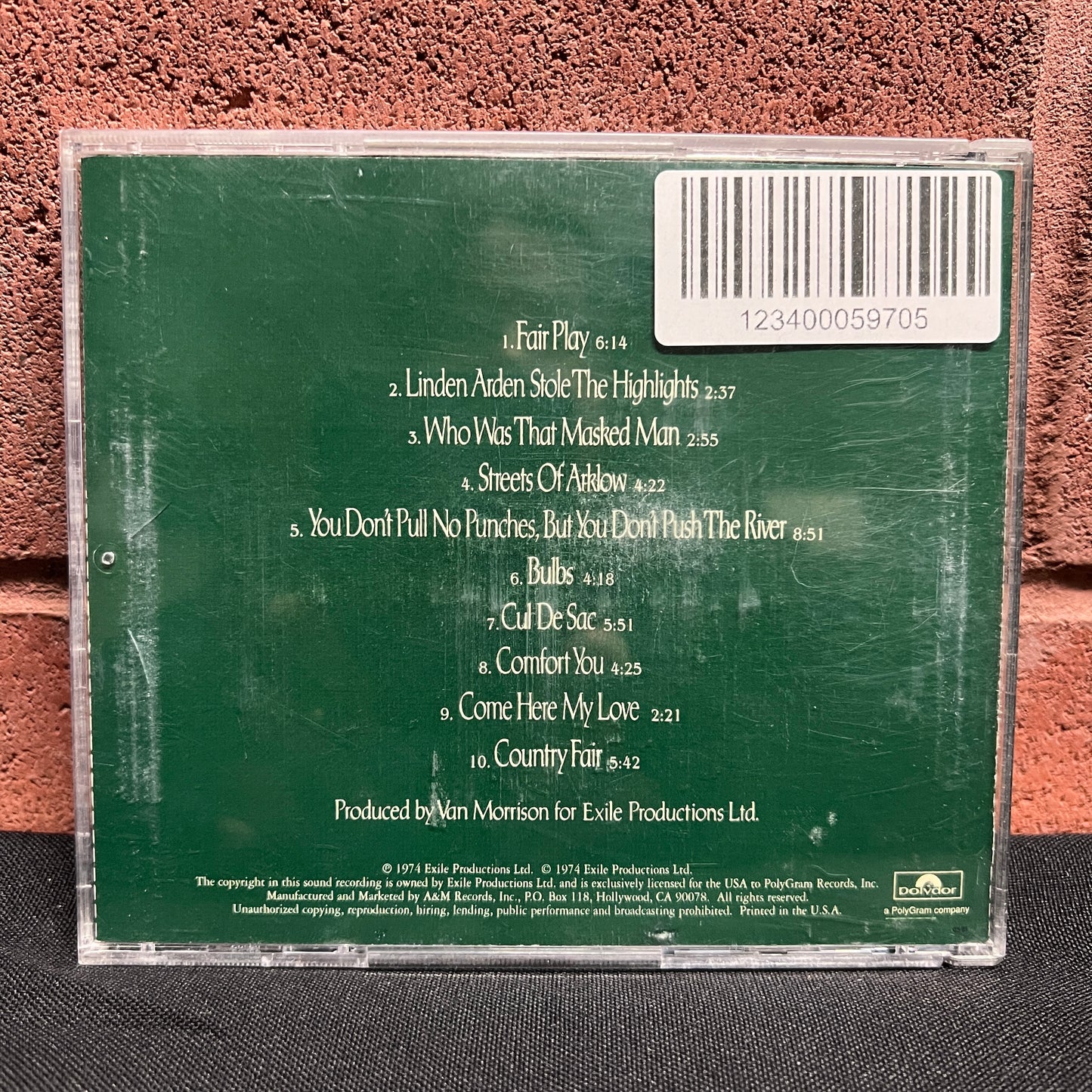 Used CD: Van Morrison "Veedon Fleece" CD