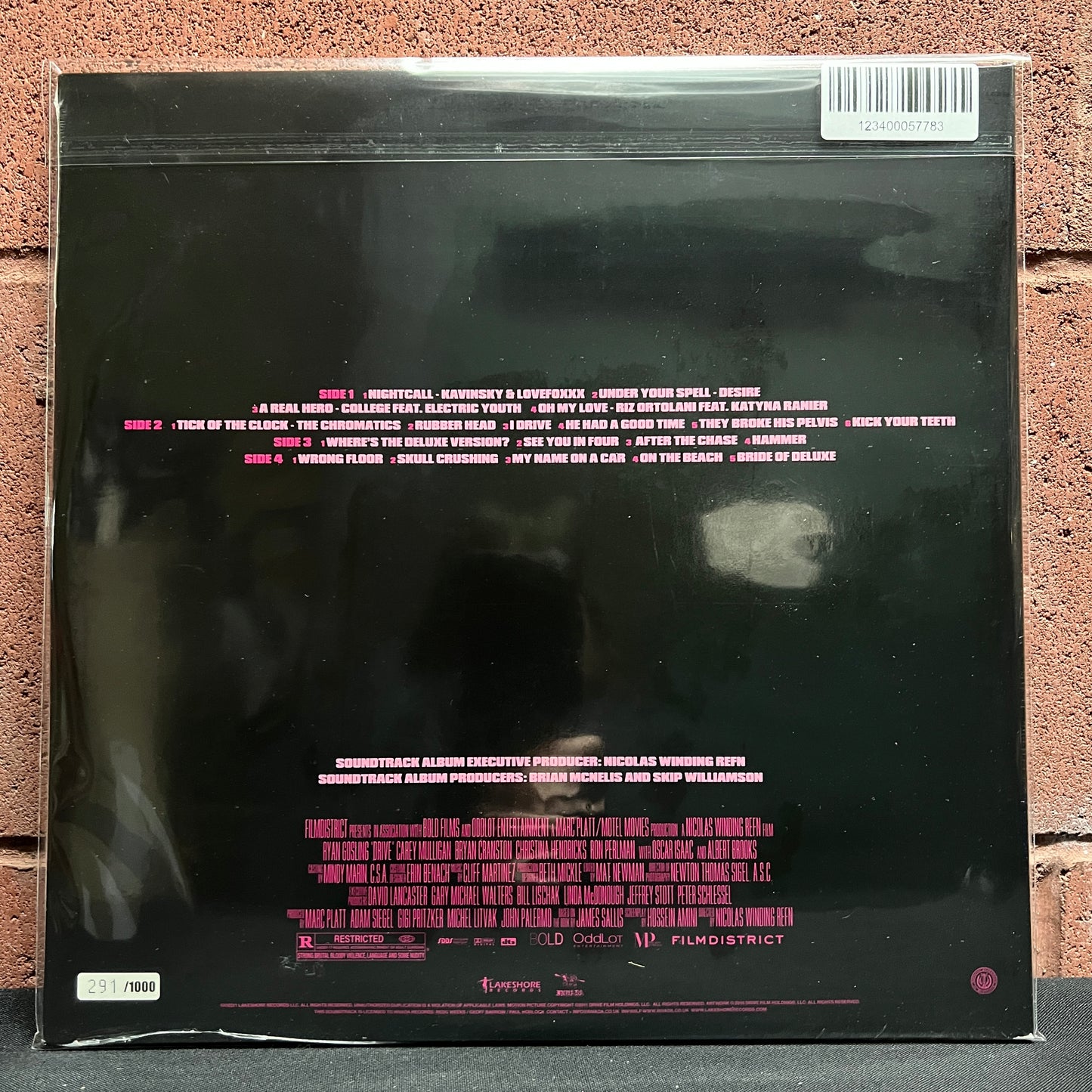 Used Vinyl: Cliff Martinez "Drive: Original Motion Picture Soundtrack" 2xLP (Sealed, numbered)
