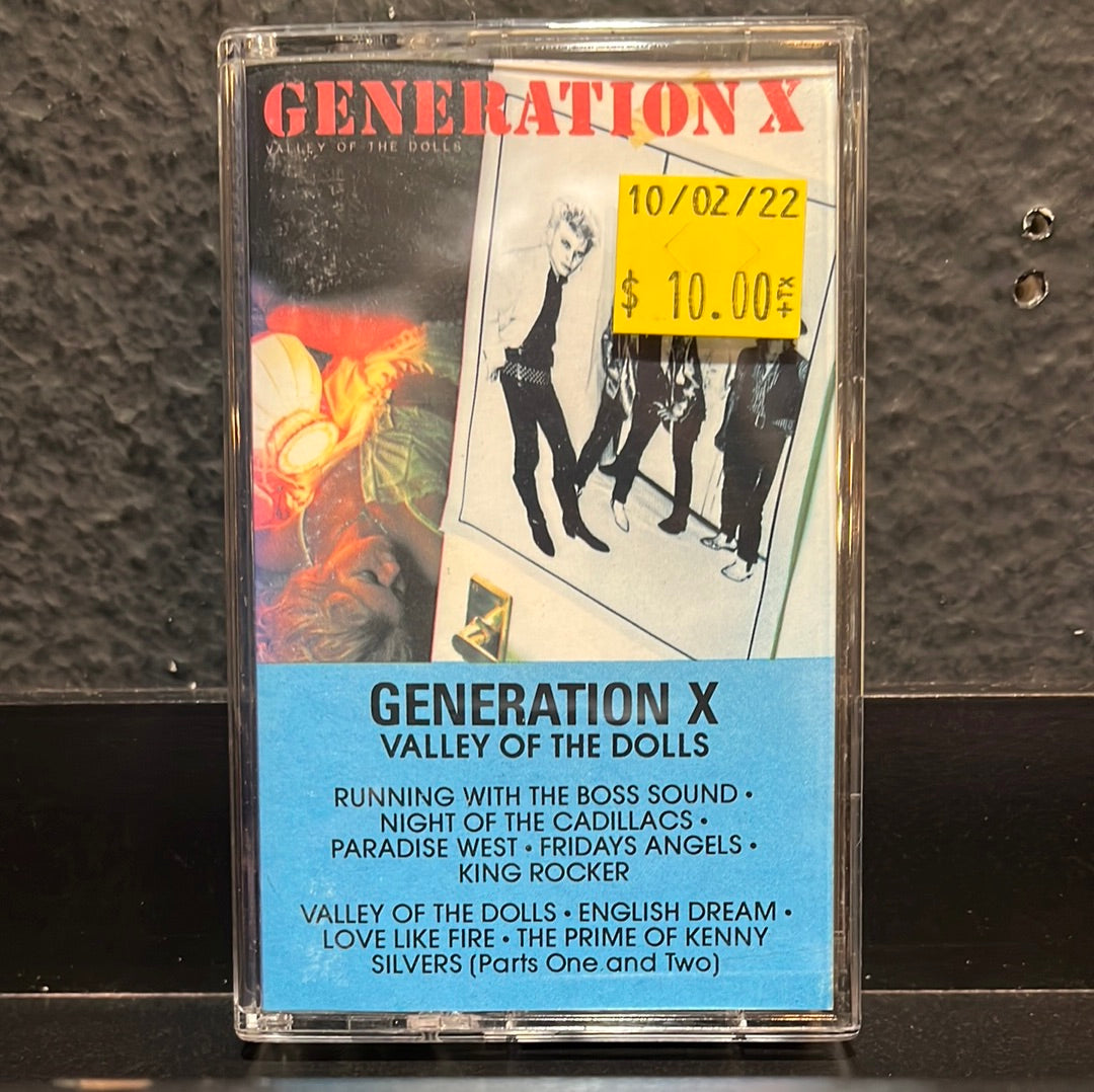 USED TAPE: Generation X “Valley Of The Dolls” Cassette – 1-2-3-4