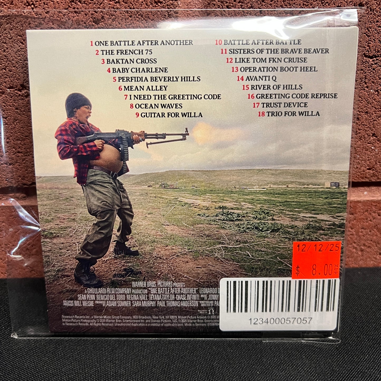 Used CD: Jonny Greenwood "One Battle After Another (OST)" CD