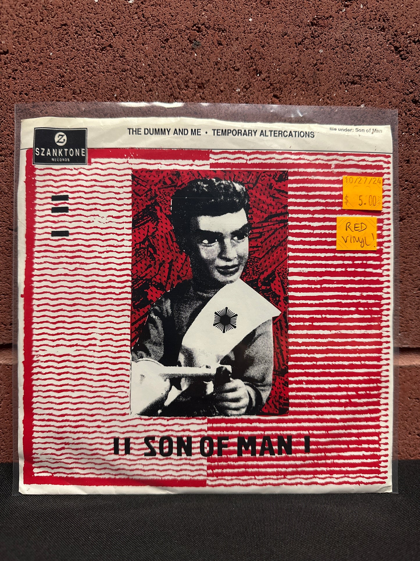 Used Vinyl: Son Of Man "The Dummy And Me" 7" (Red Vinyl)