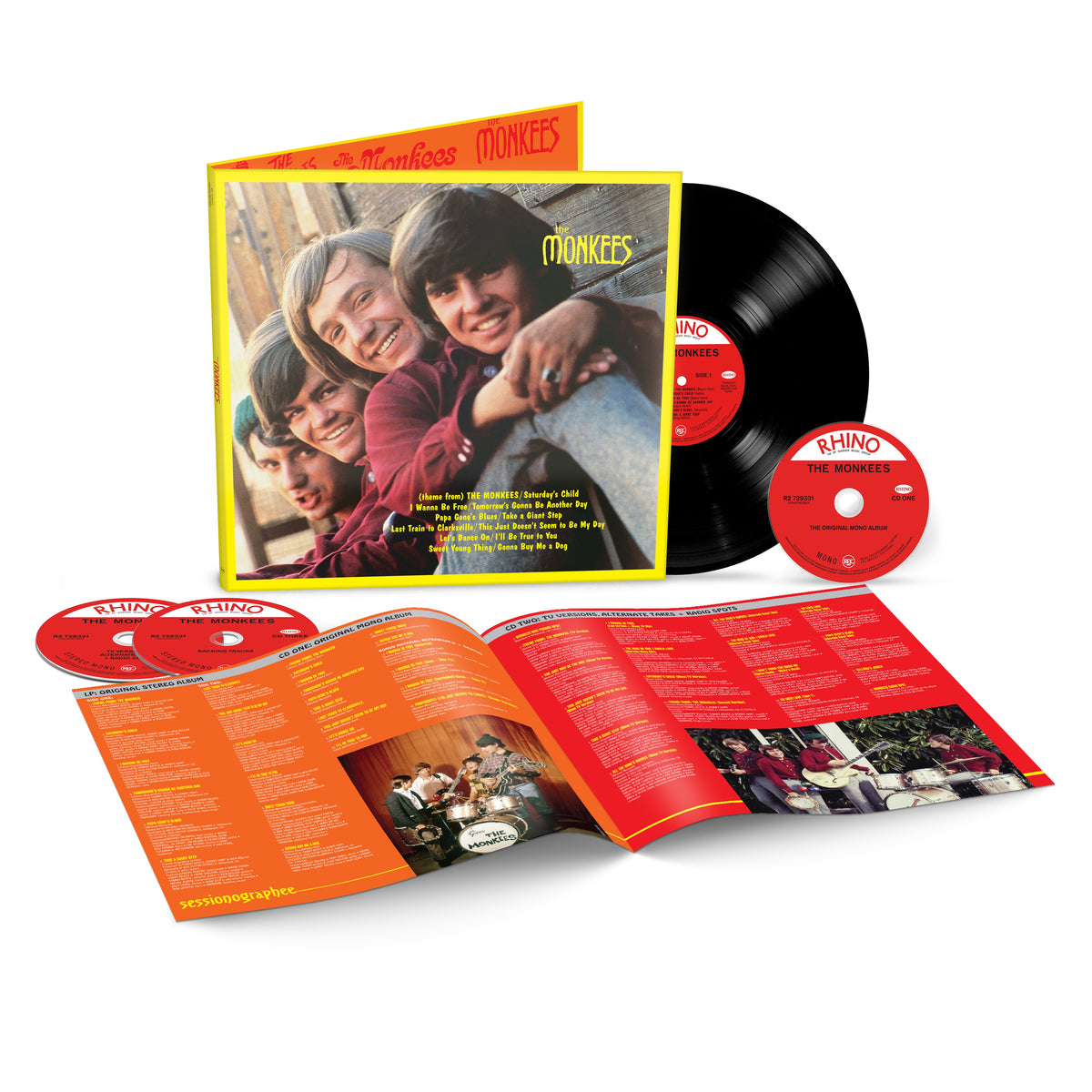 PRE-ORDER: The Monkees "The Monkees (60th Anniversary Deluxe Edition)" LP + 3xCD