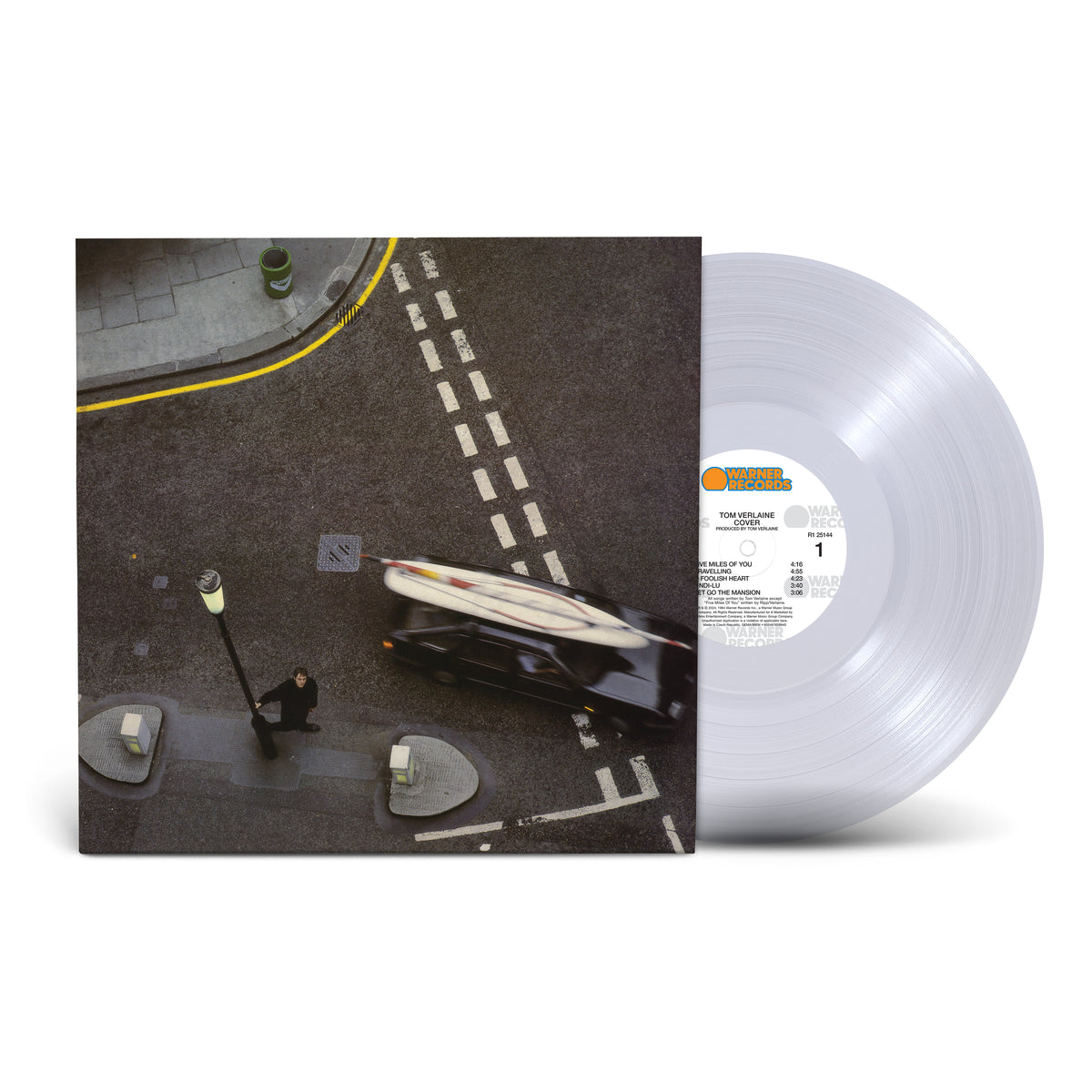 PRE-ORDER: Tom Verlaine "Cover" LP (Rocktober 2026 Crystal Clear Vinyl)