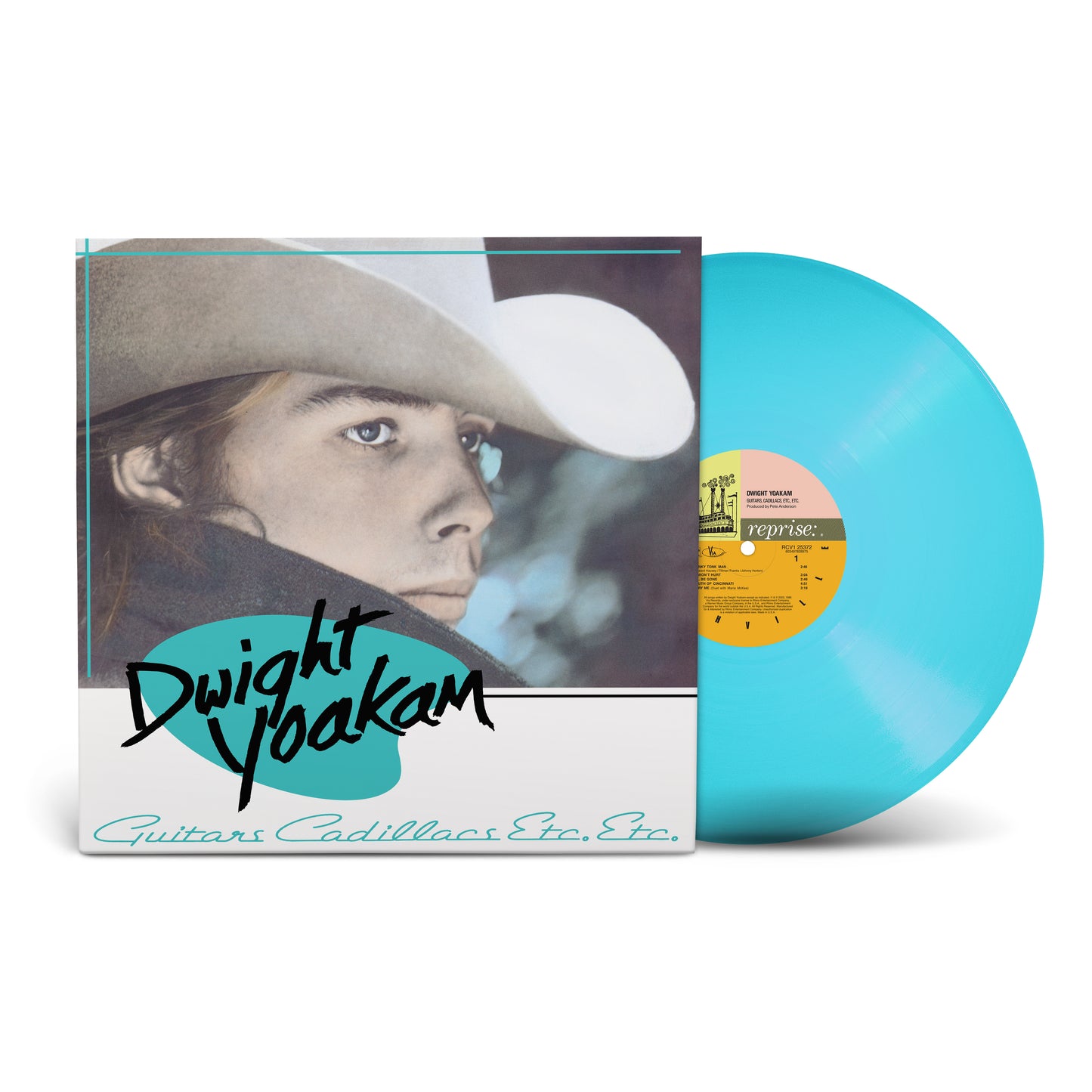 Dwight Yoakam "Guitars, Cadillacs, Etc., Etc." LP (Light Blue Vinyl)