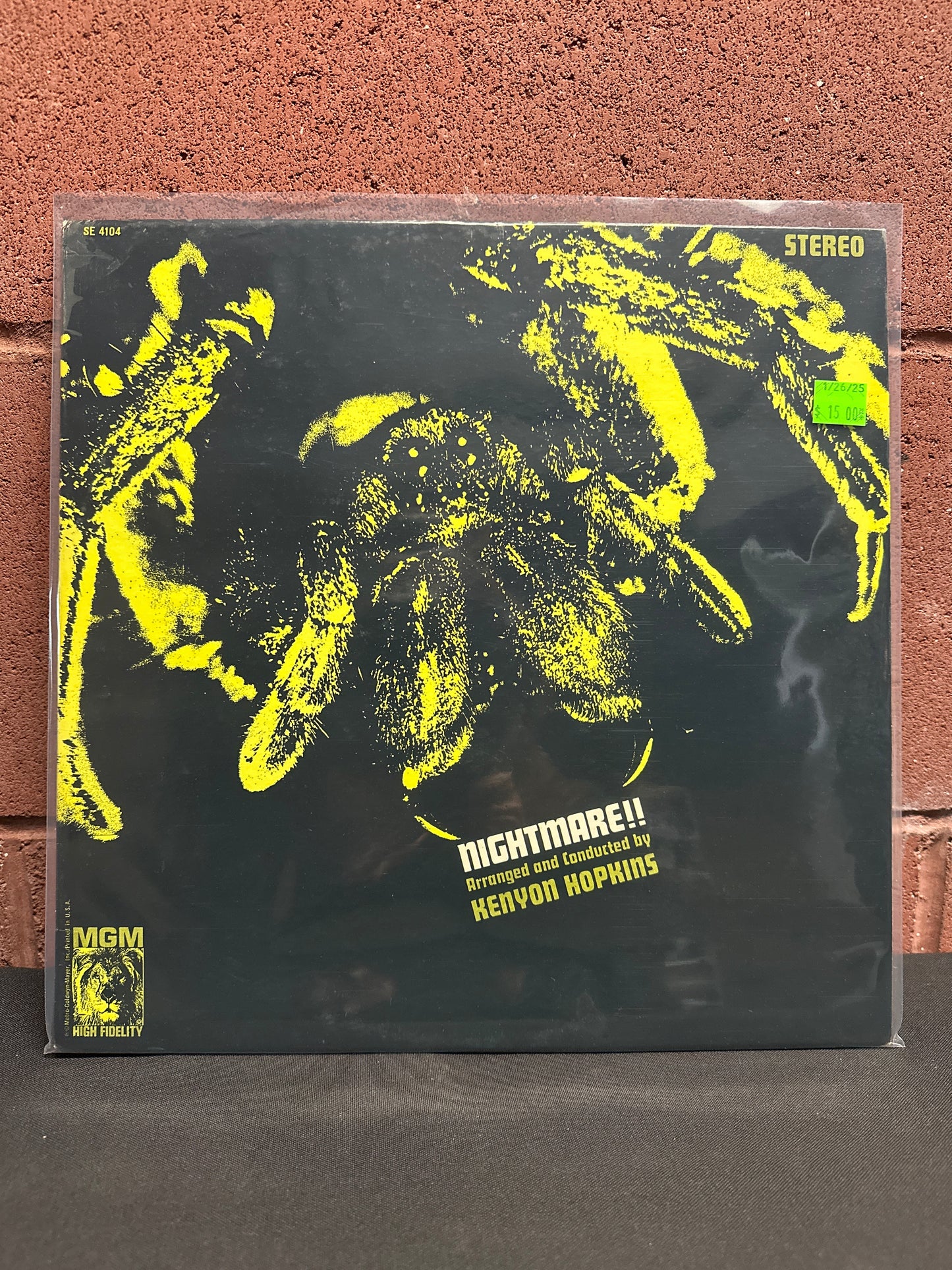 Used Vinyl: Kenyon Hopkins "Nightmare!!" LP