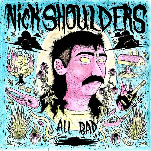 Nick Shoulders "All Bad" LP (Transparent Pink Vinyl)