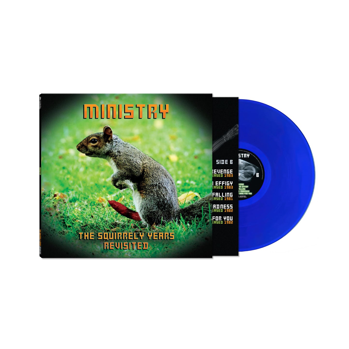 Ministry "The Squirrely Years Revisited" LP (Translucent Blue Vinyl)