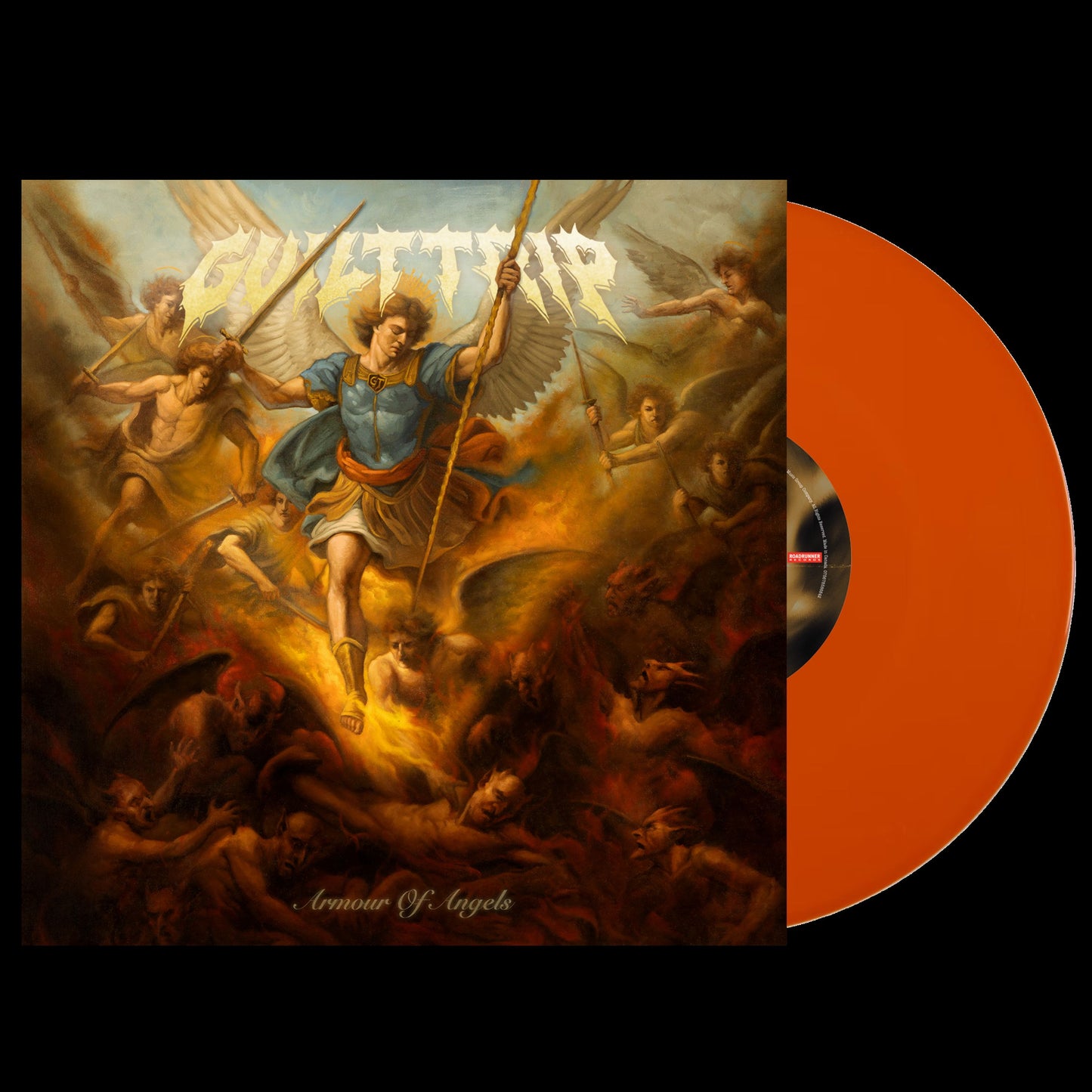 PRE-ORDER: Guilt Trip "Armour Of Angels" LP (Burn Orange Vinyl)