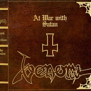 EMABARGO 6/26 PRE-ORDER: Venom "At War with Satan" LP (Gold Vinyl)