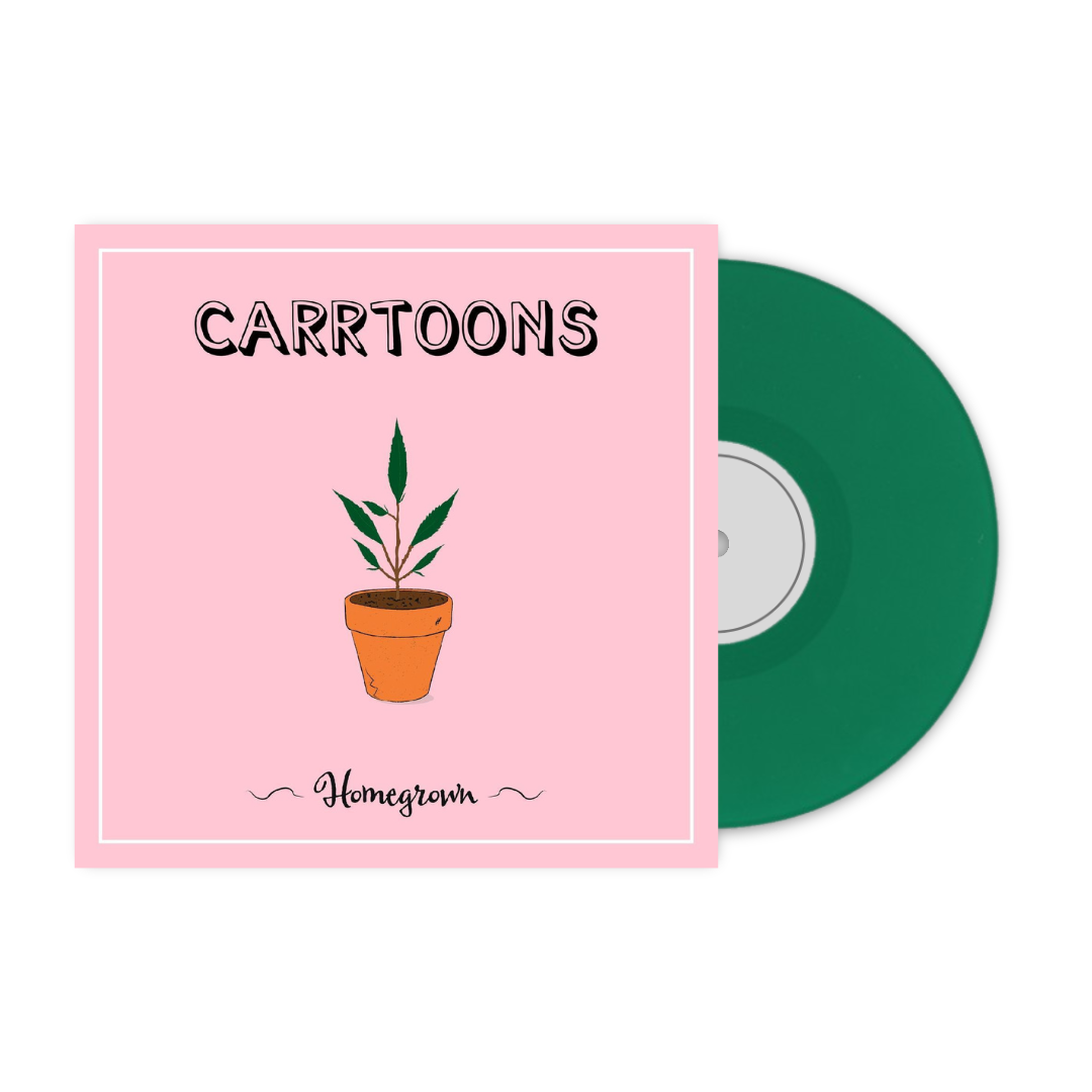 PRE-ORDER: Carrtoons "Homegrown" LP (Green Vinyl)