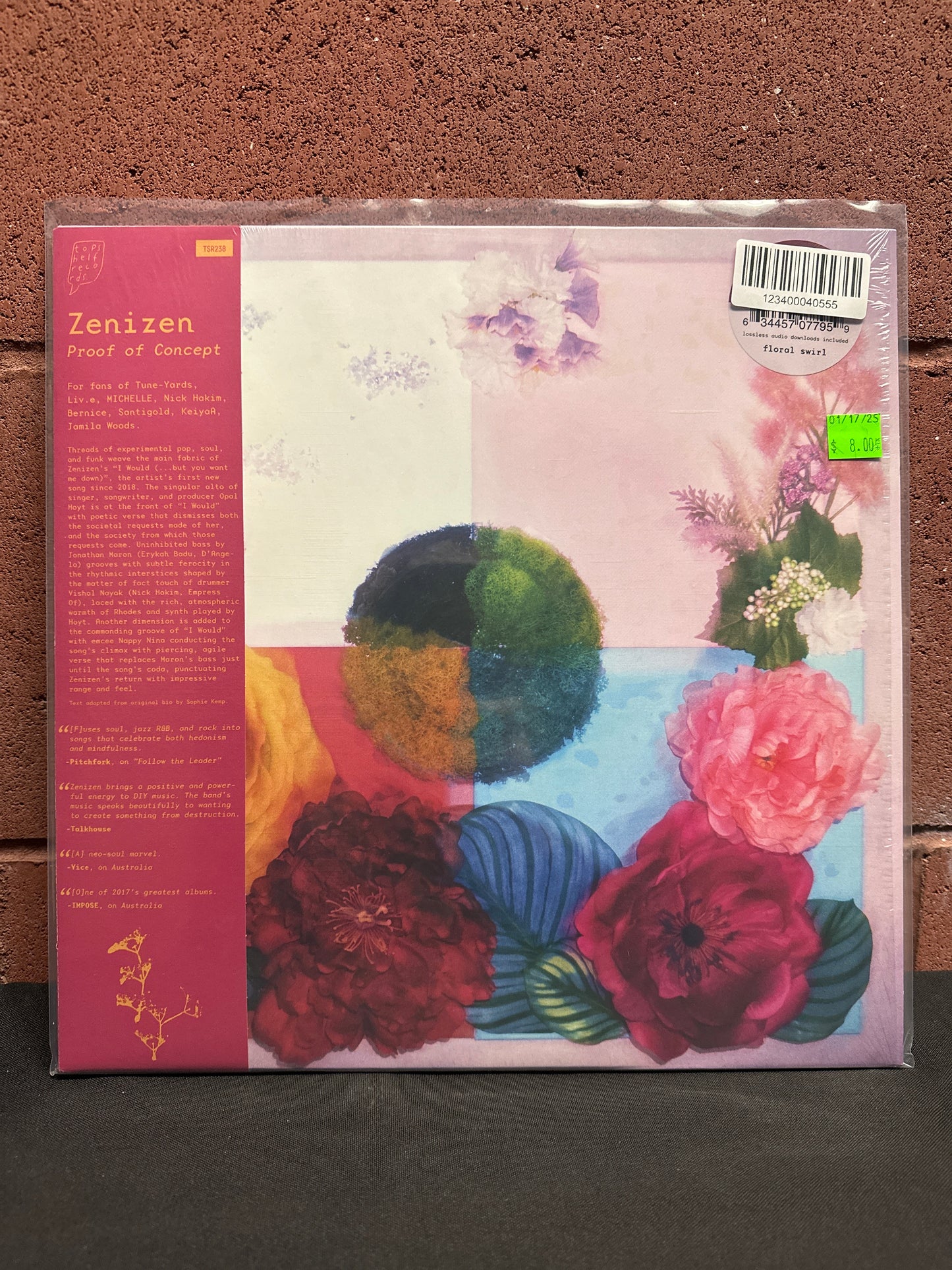 Used Vinyl: Zenizen "Proof Of Concept" LP (Floral Swirl)
