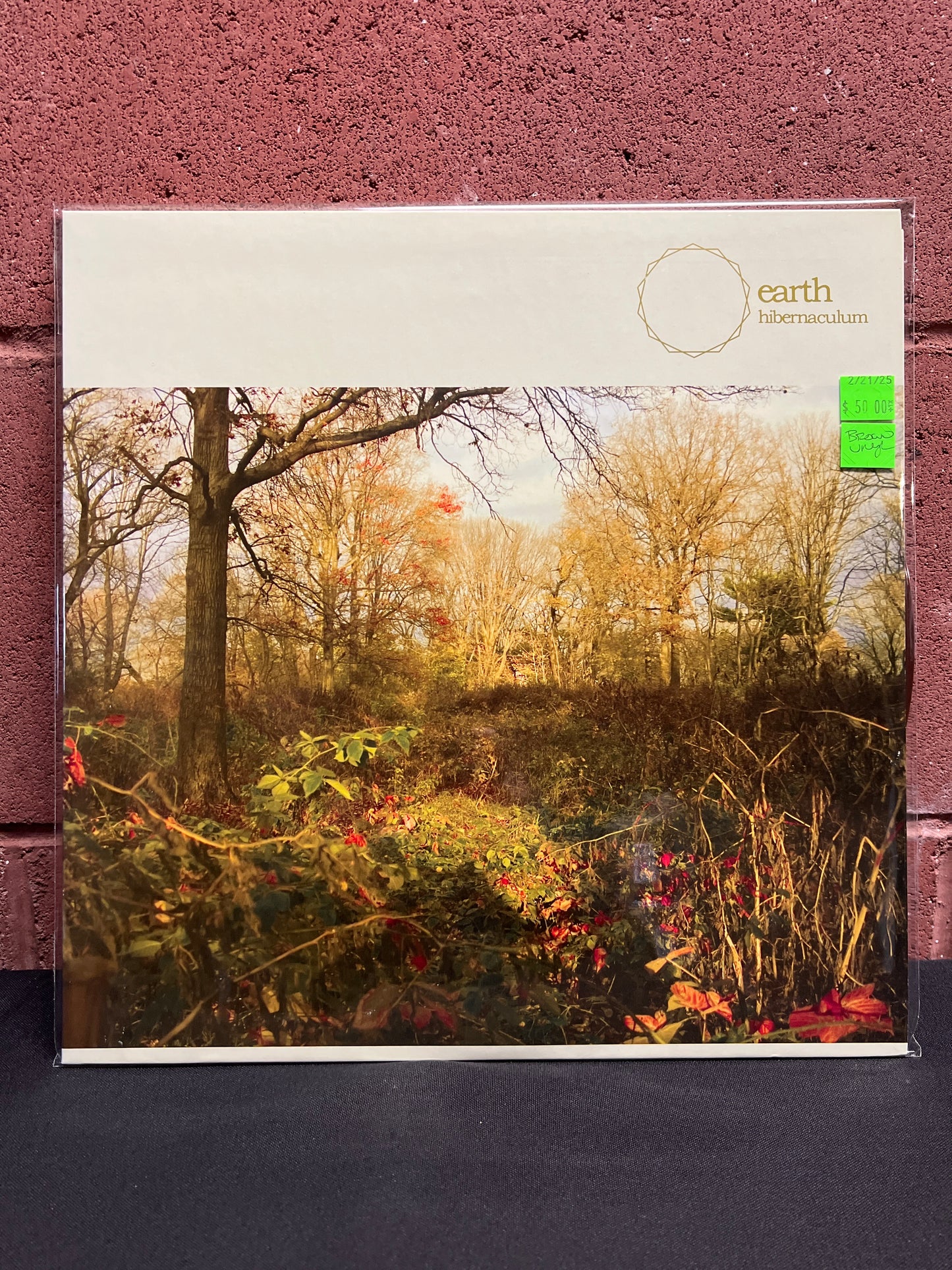 Used Vinyl: Earth "Hibernaculum" LP (Brown Vinyl)