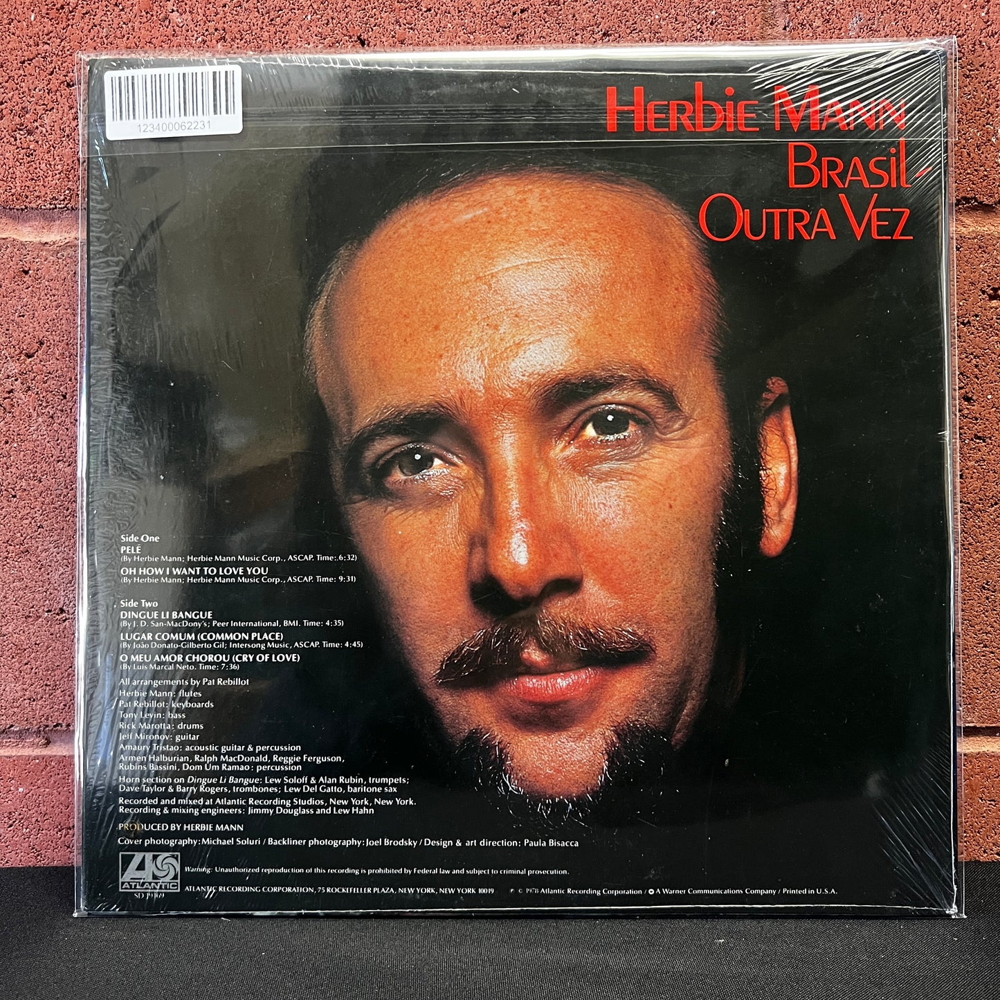 Used Vinyl: Herbie Mann "Brasil-Outra Vez" LP (In open shrink)