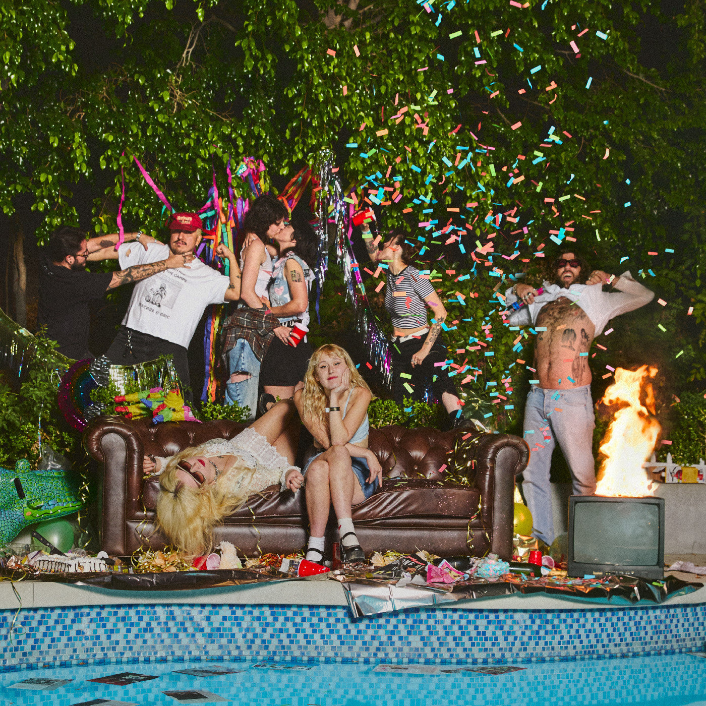 Lambrini Girls "Who Let The Dogs Out" LP (Black Vinyl)