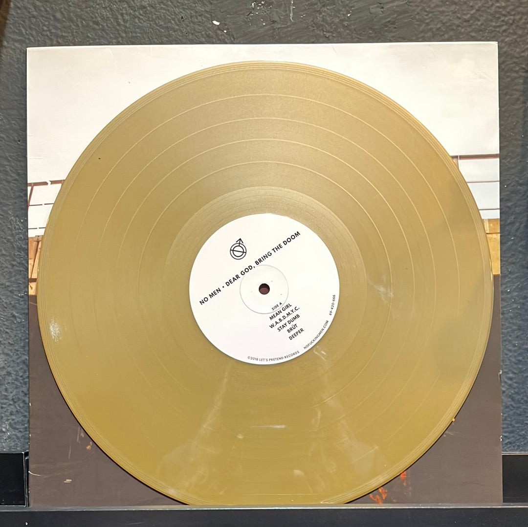 Used Vinyl: No Men "Dear God, Bring The Doom" LP (Gold Vinyl)