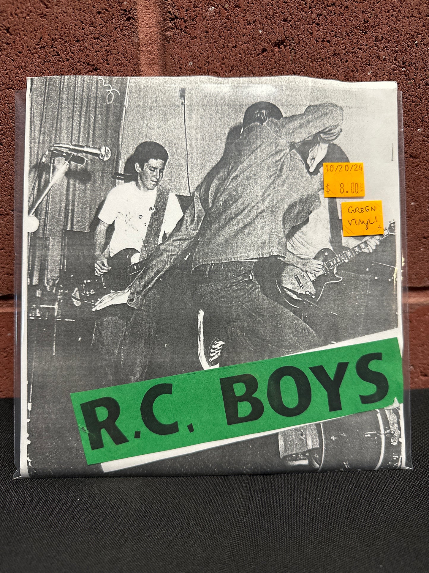 Used Vinyl: R.C. Boys "Rad Conspiracy EP" 7" (Green Vinyl)
