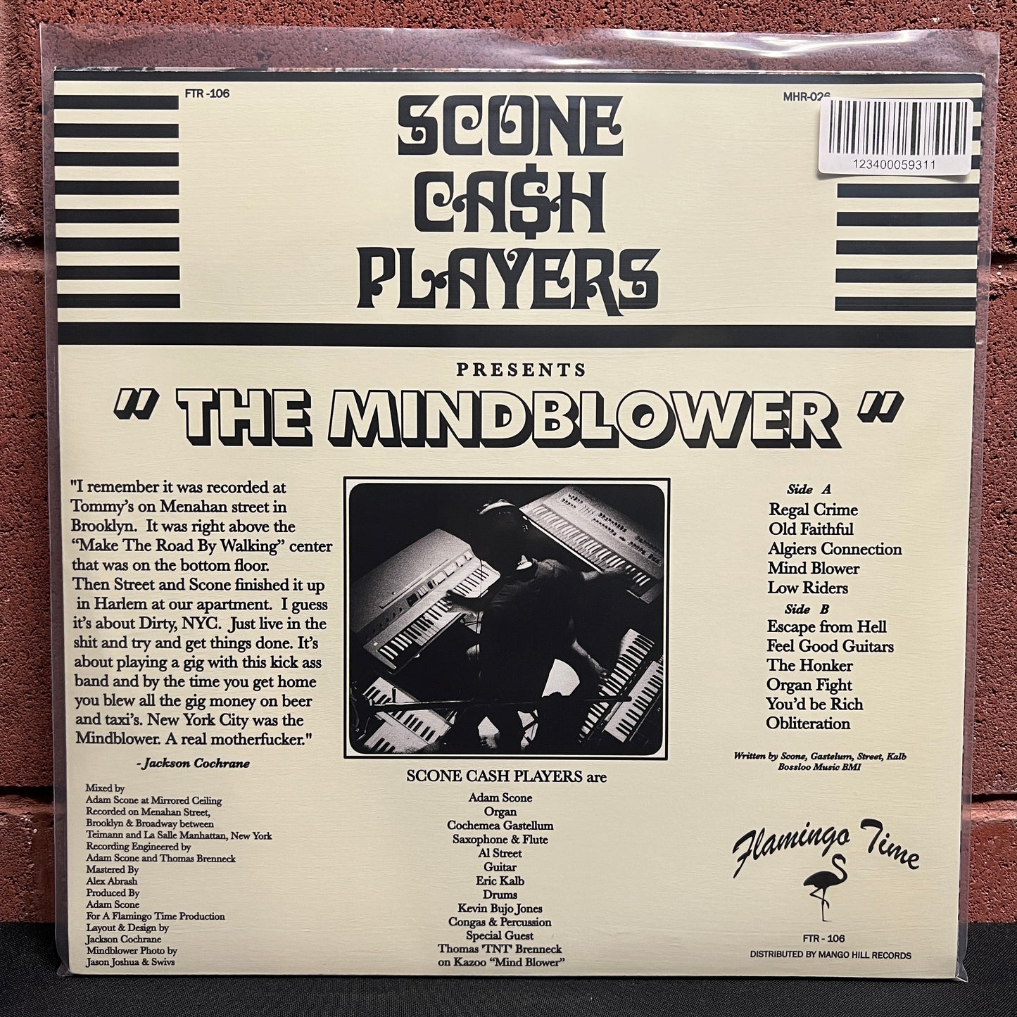 Used Vinyl: Scone Cash Players "The Mind Blower" LP (Burgundy Vinyl)