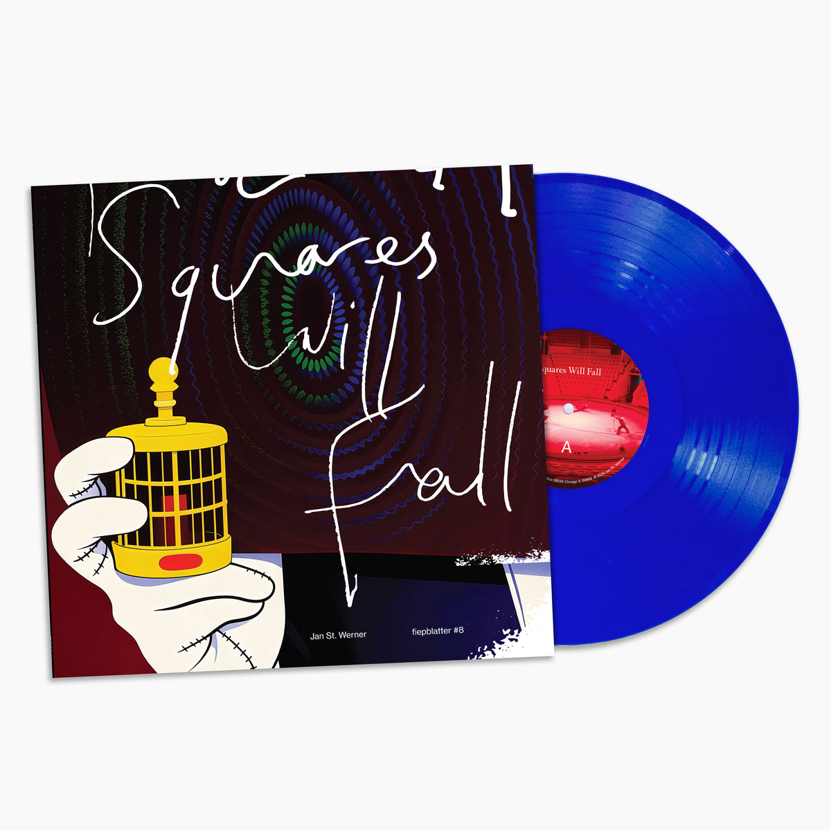 PRE-ORDER: Jan St. Werner "Squares Will Fall" LP (Indie Exclusive Blue Vinyl)