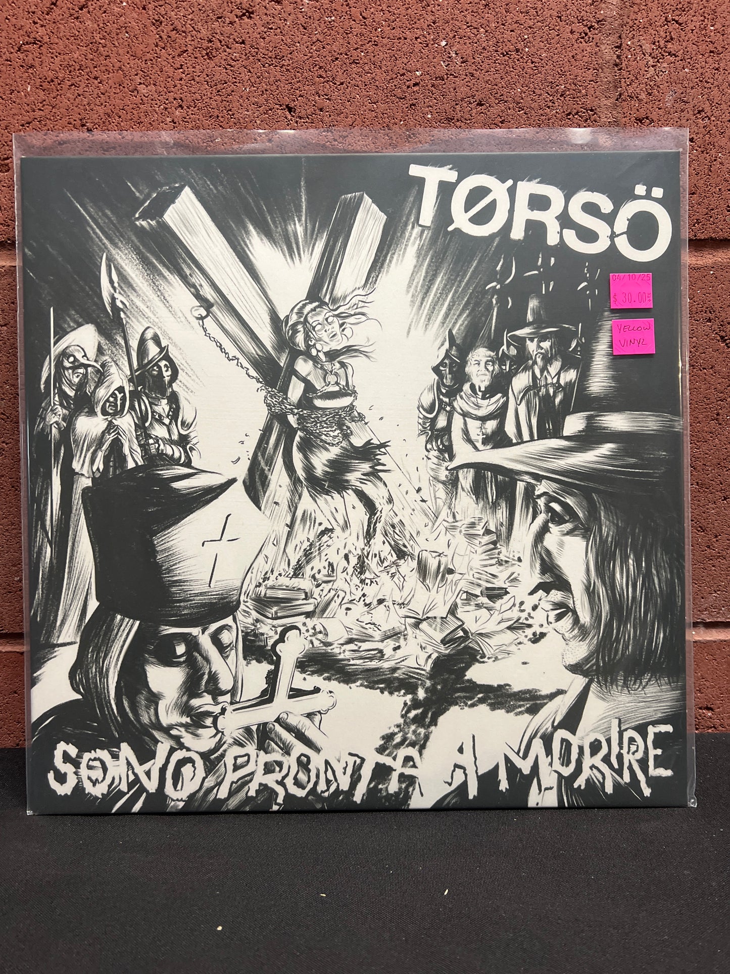 Used Vinyl: Torso "Sono Prunta A Morire" LP (Yellow vinyl)