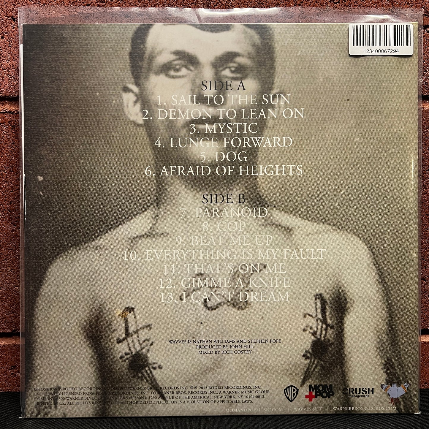 Used Vinyl: Wavves "Afraid Of Heights" LP (2013 Press)