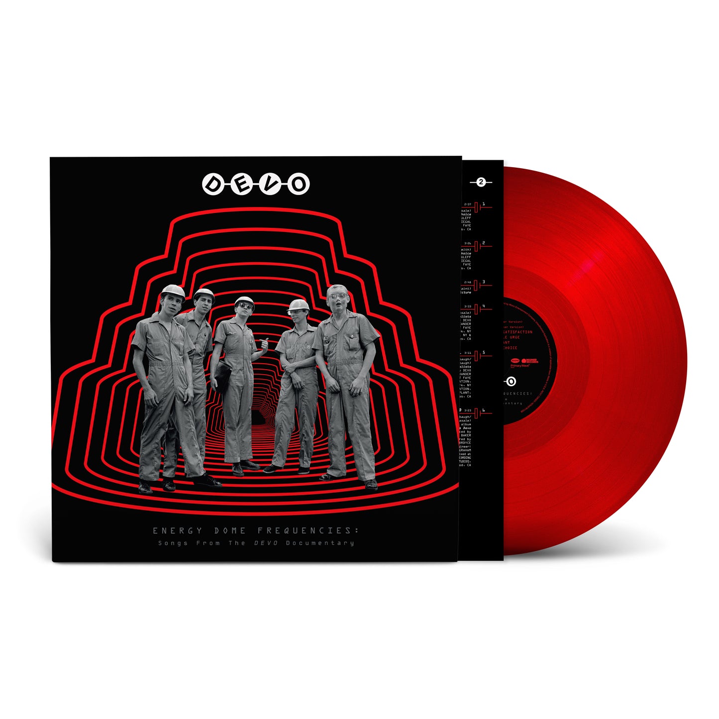 Devo "Energy Dome Frequencies: Songs From The DEVO Documentary" LP (Red Vinyl)